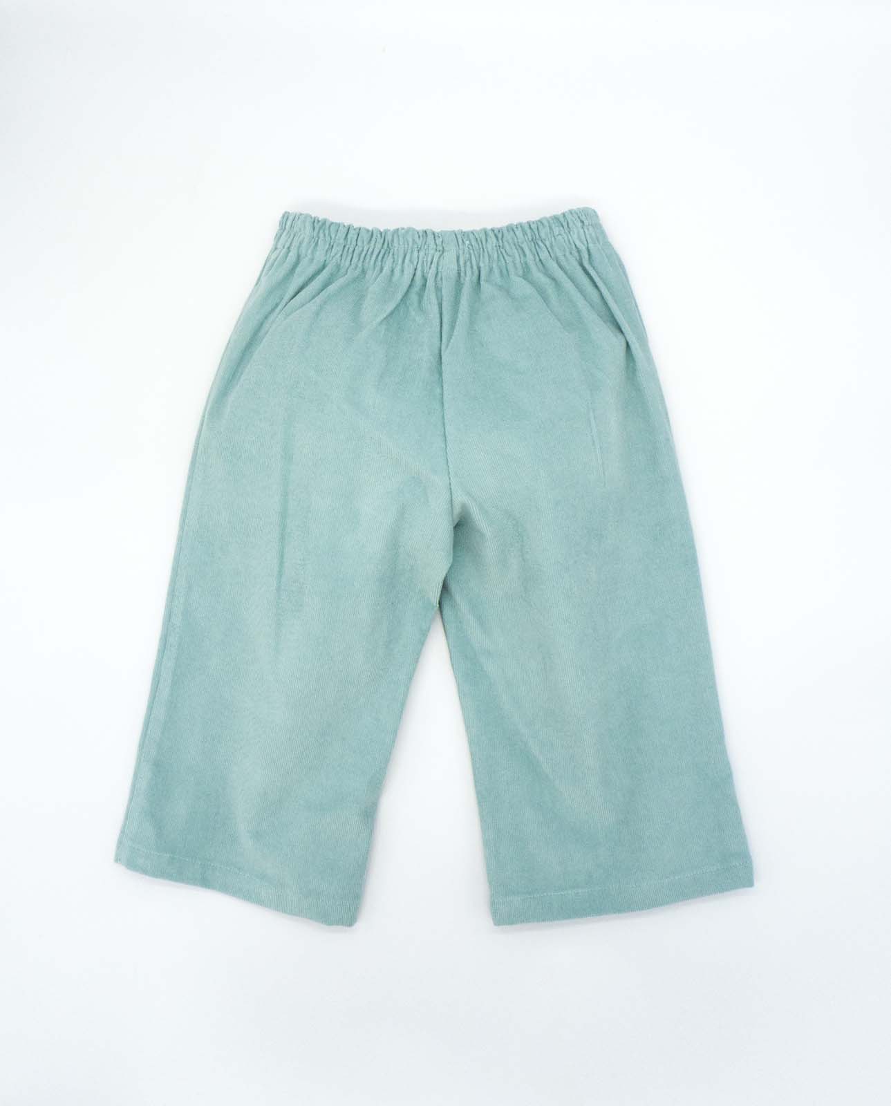 Mint Micro Corduroy Pants