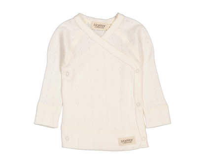Pointelle Tut Wrap Layette Gift Set - White Flour