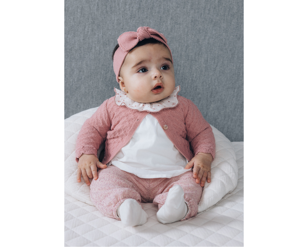 Pink Floral Pant Set "Dama"