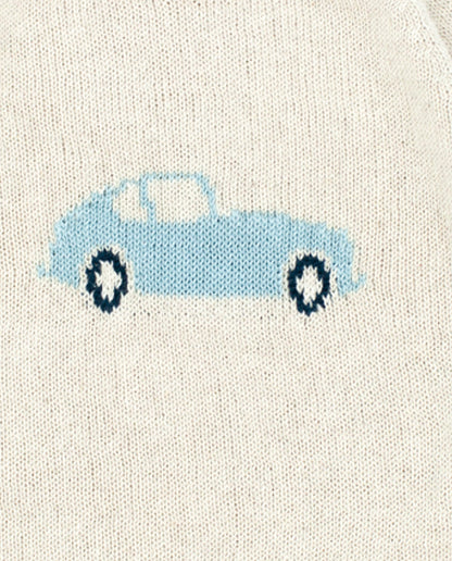 Coche Car Linen Shorts Set