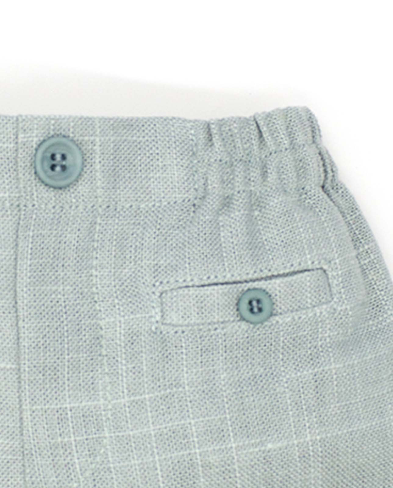Coche Car Linen Shorts Set