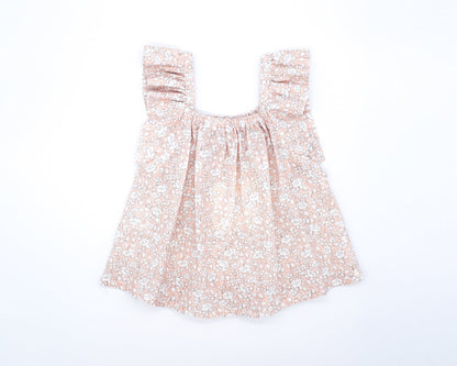 Flor Rosa Belted Pants Apricot Set