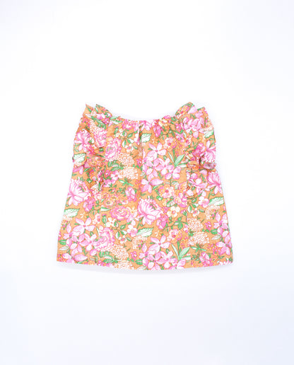 Ochre Rosa Linen Pants Set