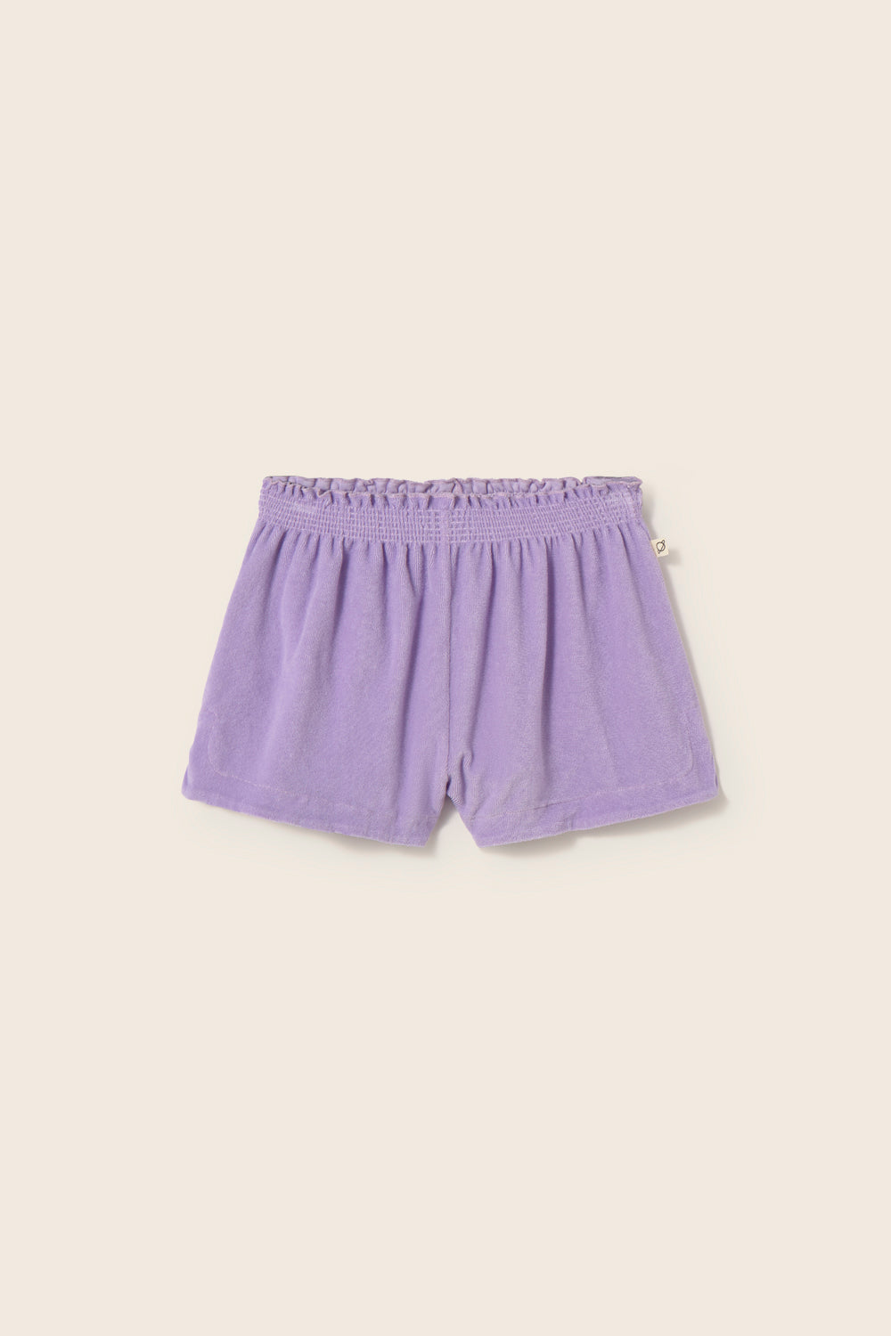 Lavender Soft Terry Shorts Set