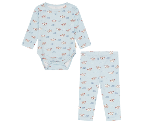 Paperboat Baby Long Sleeve Newborn Set