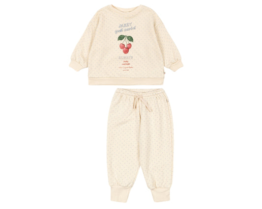 Loupy Lou Sweat Set - Jazzy Dot