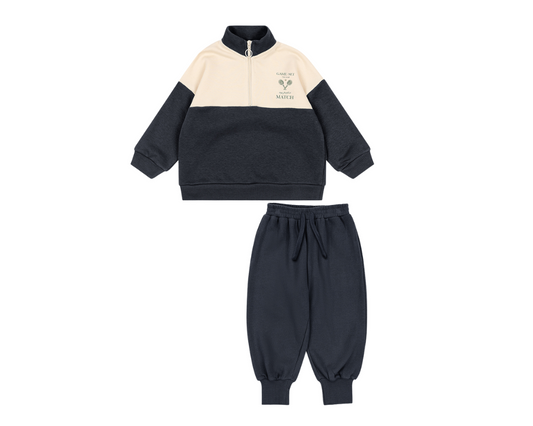 Loupy Lou Sweat Set - Total Eclipse