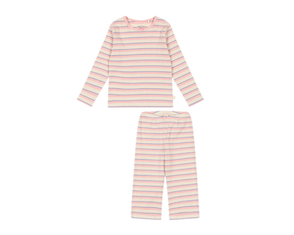 Ella LS Pants Set - Lolly Stripe