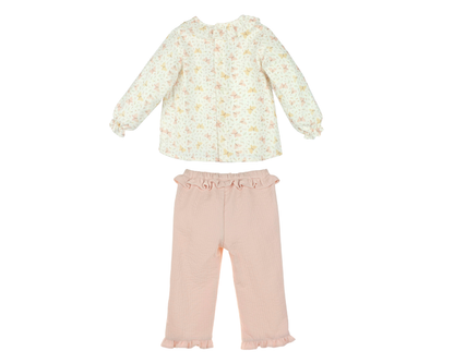 Bebito Butterfly Blouse and Legging Set