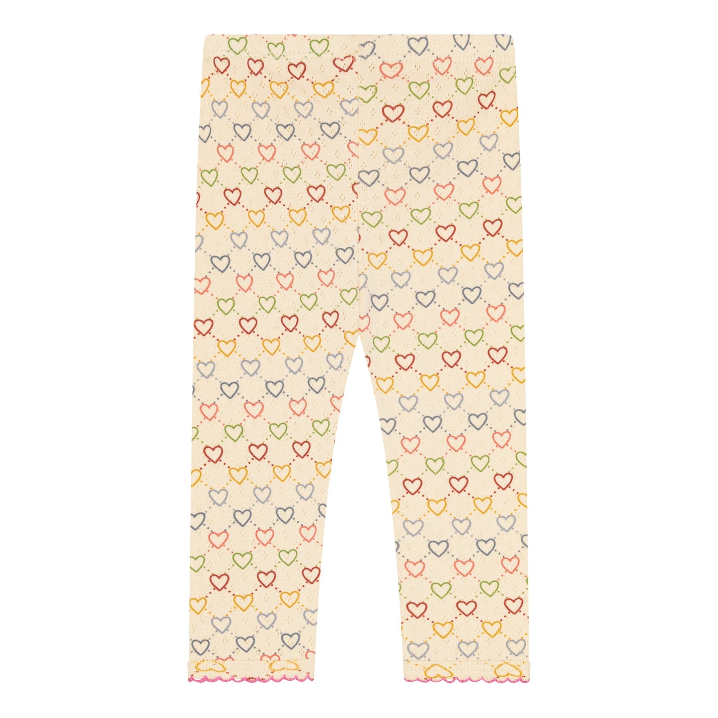 Heart Baby Pointelle Leggings