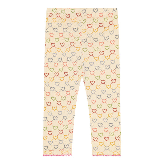 Heart Baby Pointelle Leggings