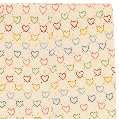 Heart Baby Pointelle Leggings