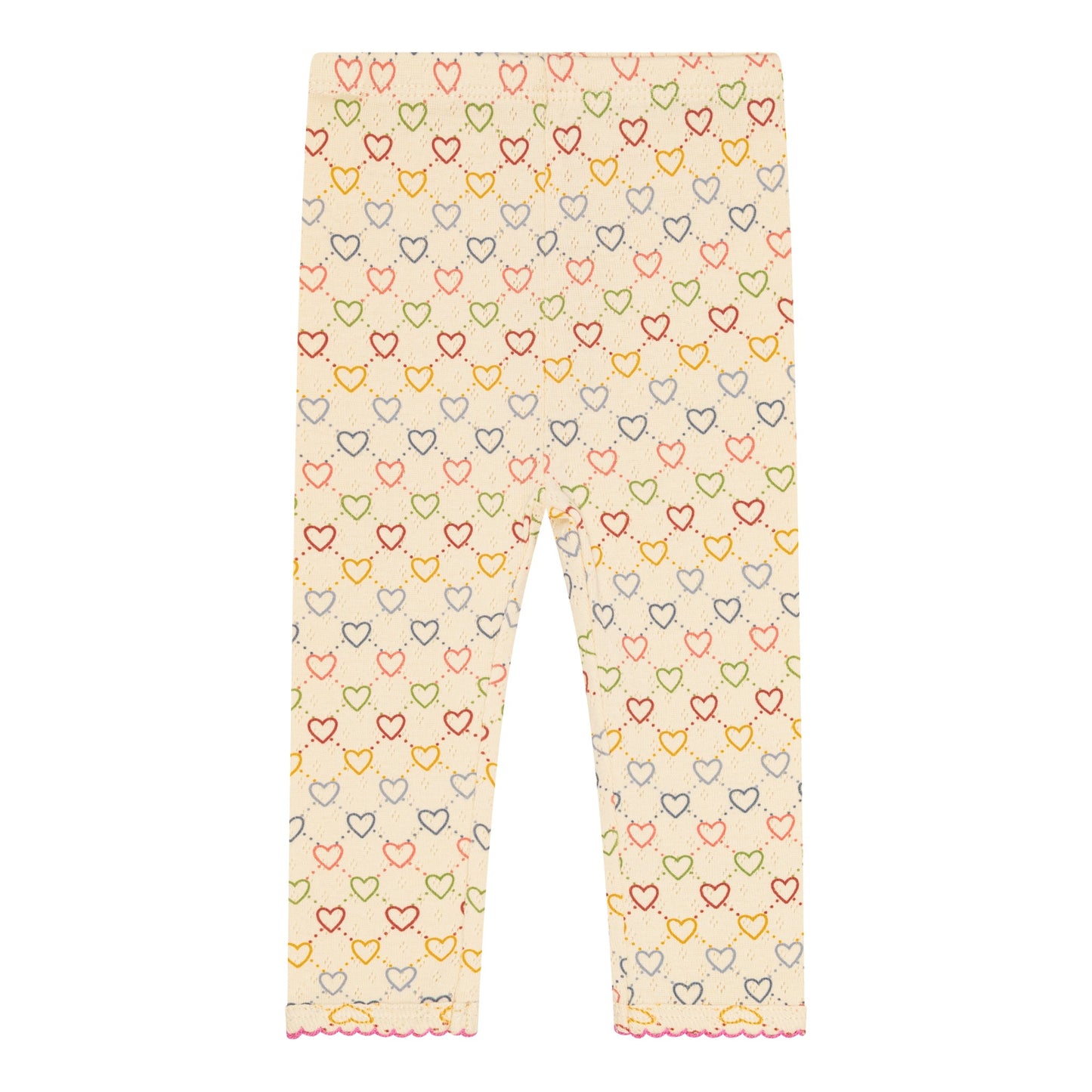Heart Baby Pointelle Leggings