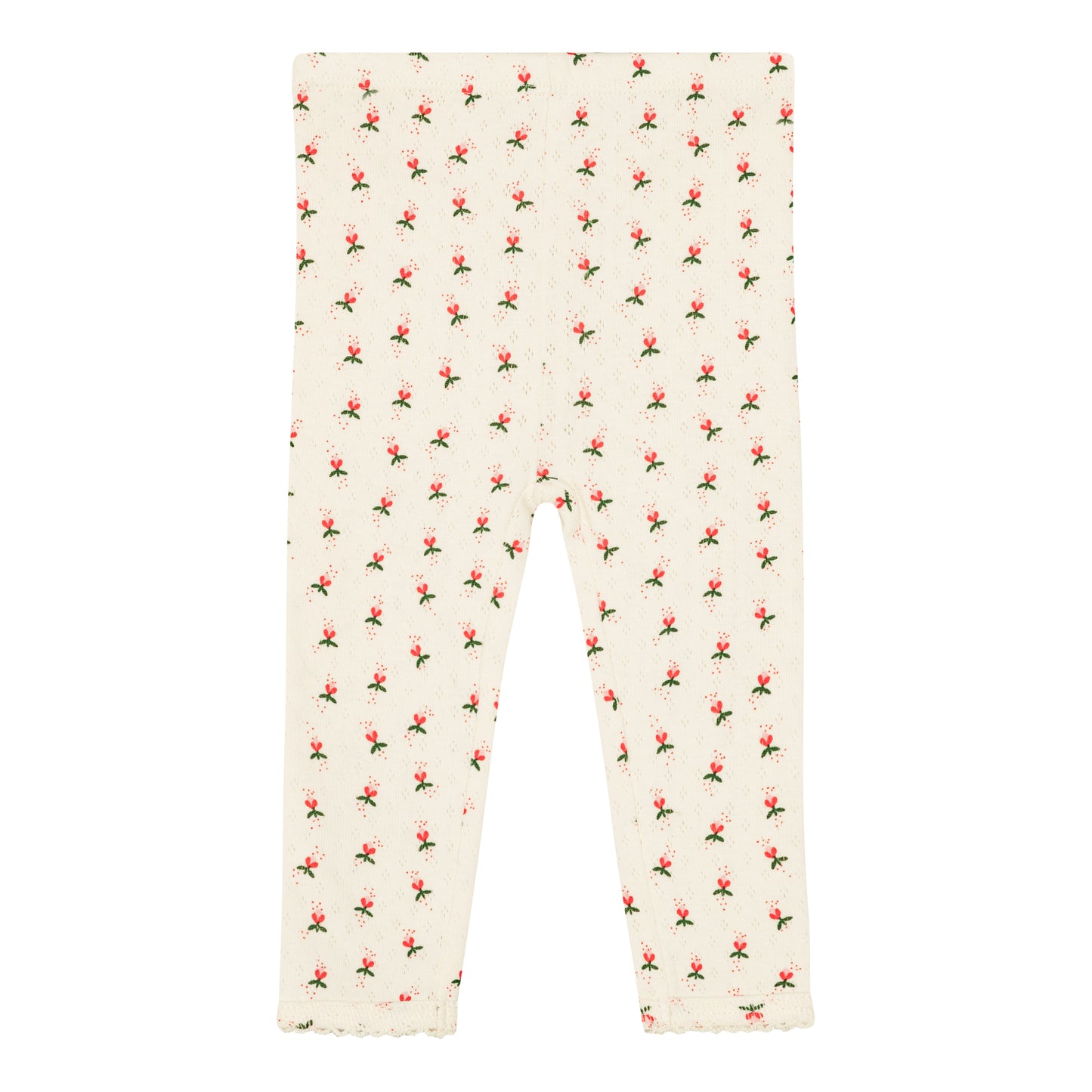 Fluffy Bell Pointelle Leggings