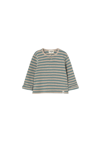 Soft Brush Sweater Set - Artic Blue