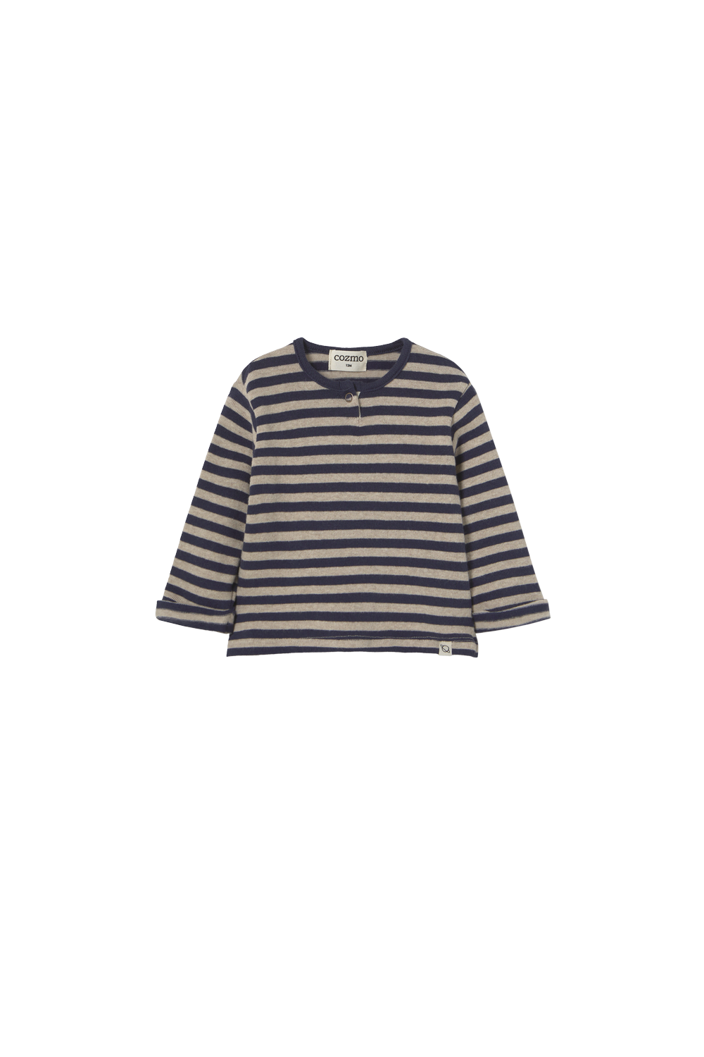 Soft Brush Long Sleeve Set - Navy