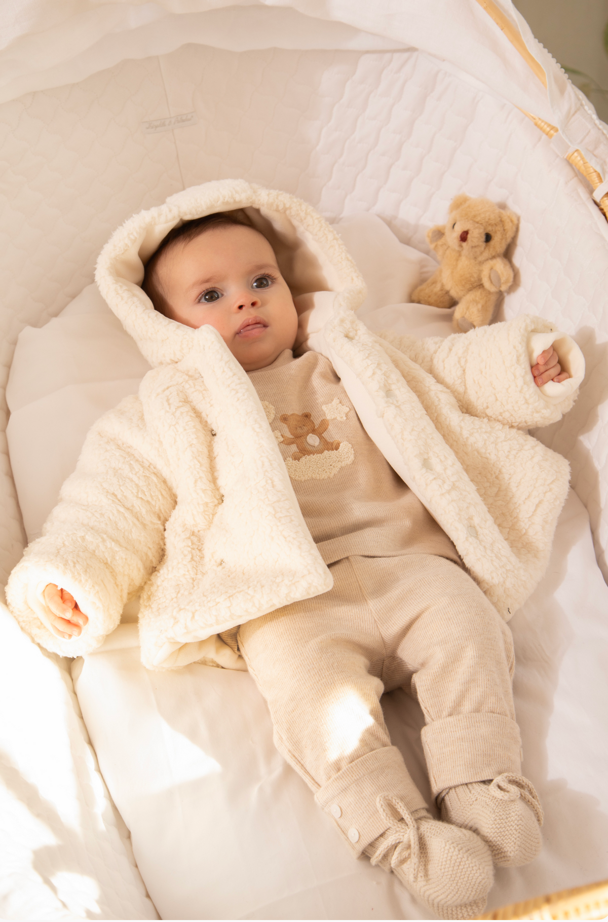 Beige Set with Bear