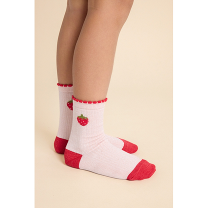 Vibe Berry Glitter Socks 2 pack