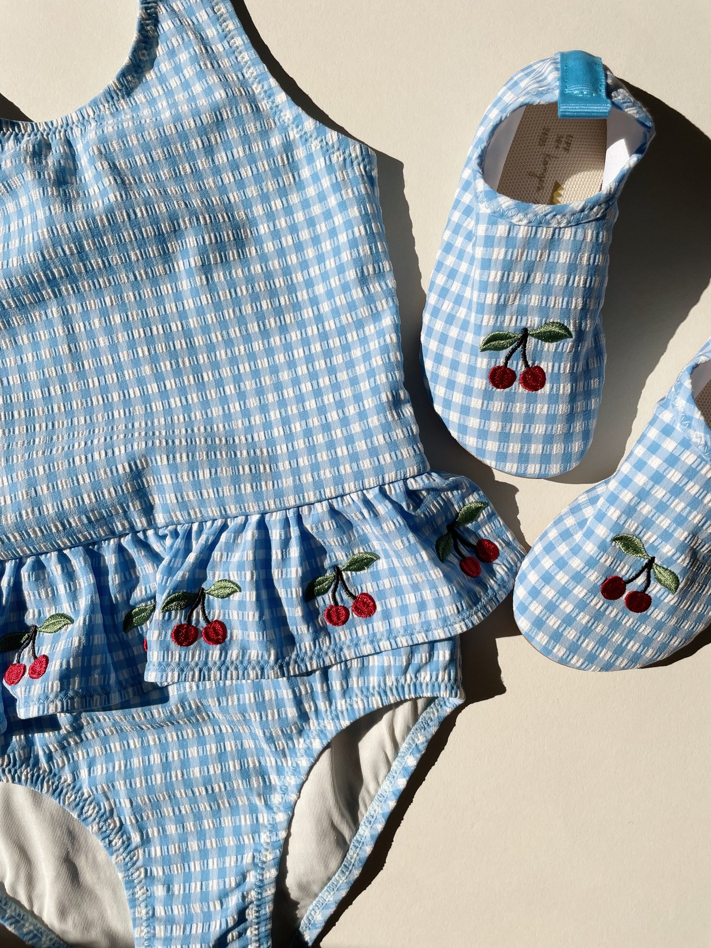 Soline Swimsuit - Provence/White Swan