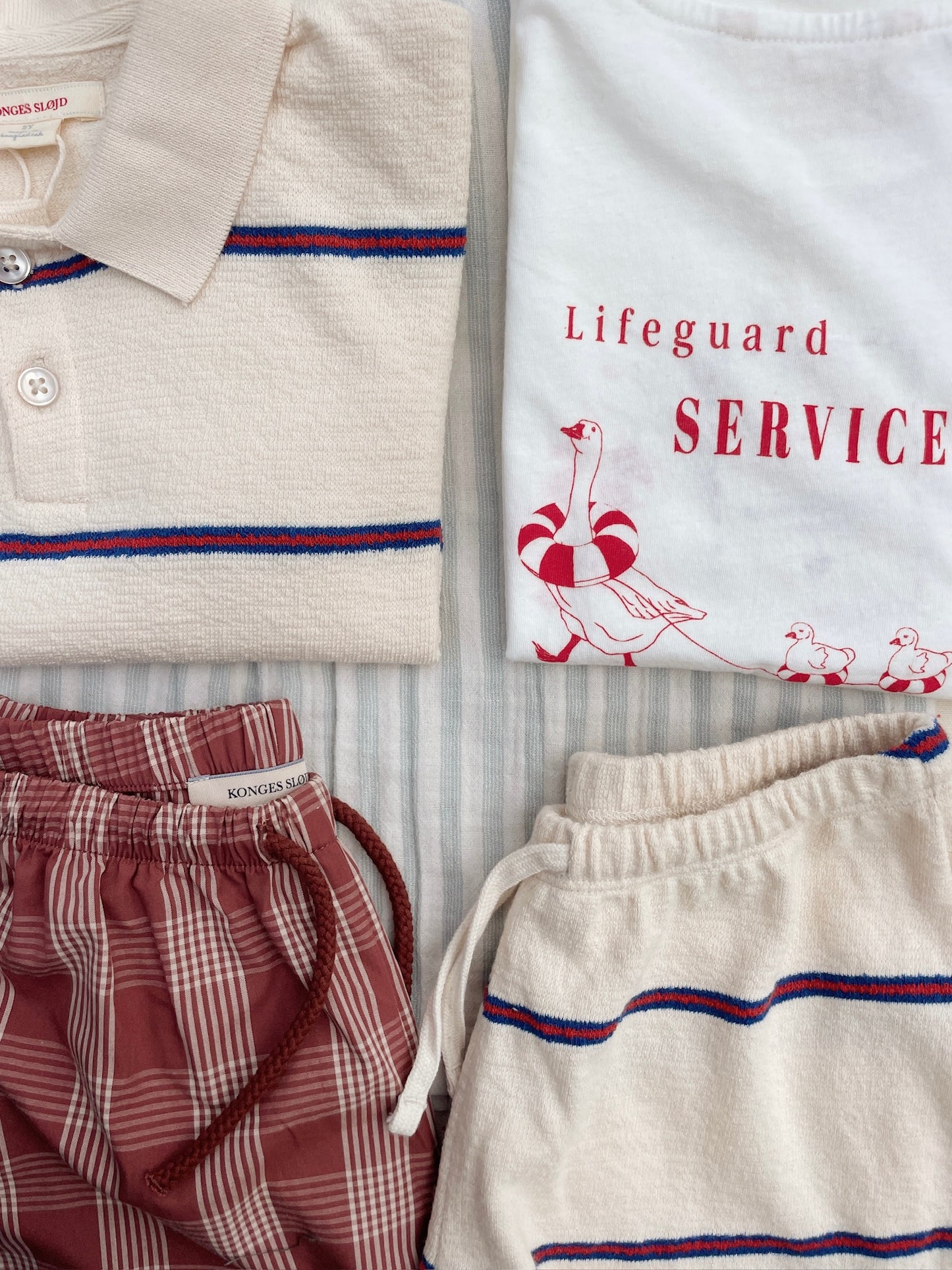 Trio Polo Shorts Set