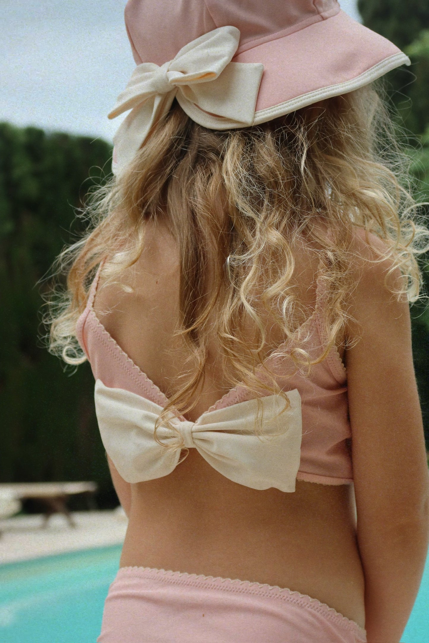 Kitty Bikini - Powder Pink
