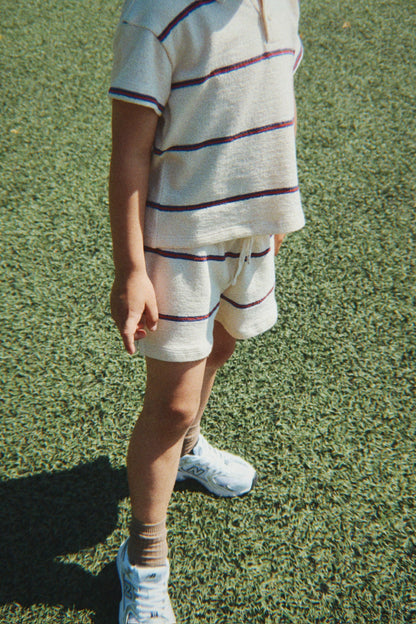 Trio Polo Shorts Set
