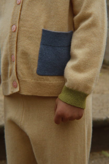 Colletti Wool Pants - Yellow