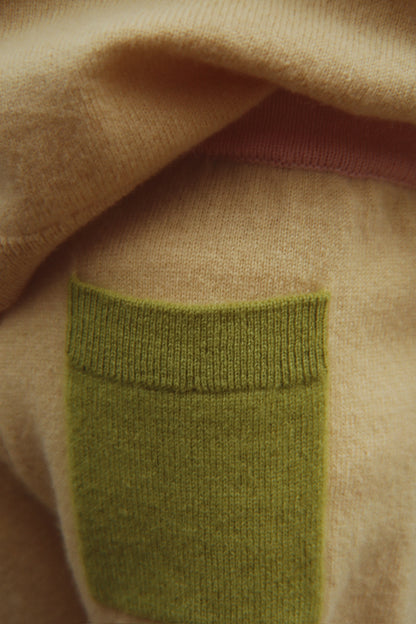 Colletti Wool Pants - Yellow