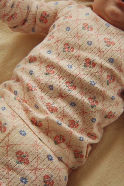Minnie Fleur Decor Pointelle Set