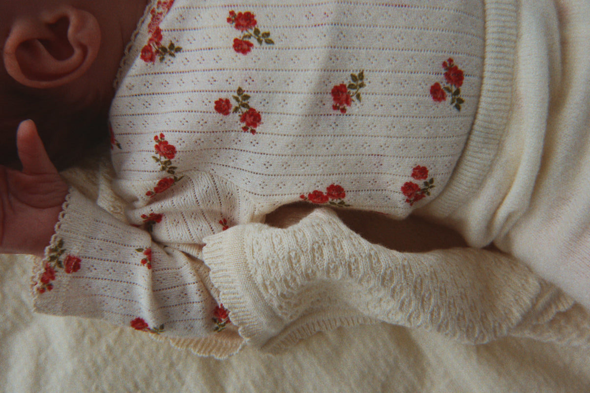 Minnie Rosa Rouge Pointelle Newborn Set