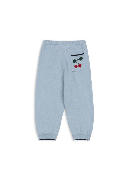 Alexa Knit Pants - Blue Fog
