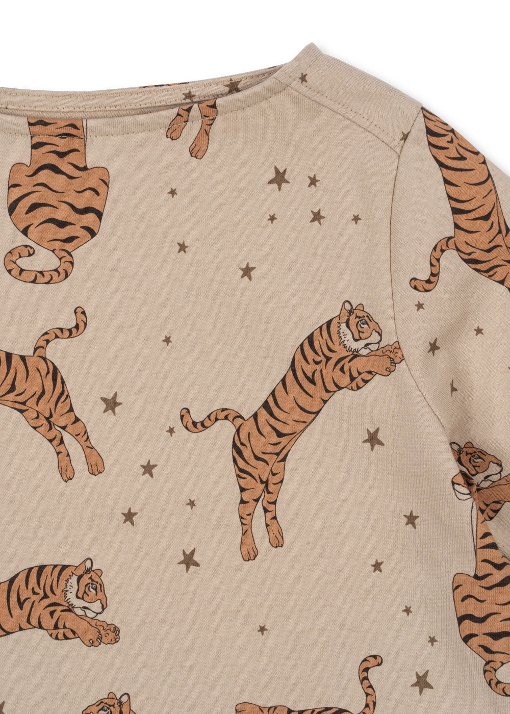 Drey Long Sleeve Tee and Pants Set - Tiger