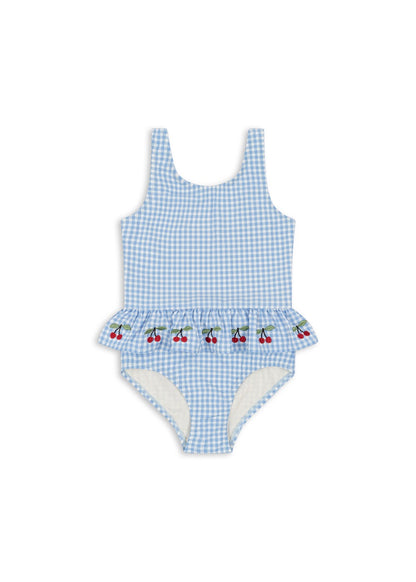 Soline Swimsuit - Provence/White Swan