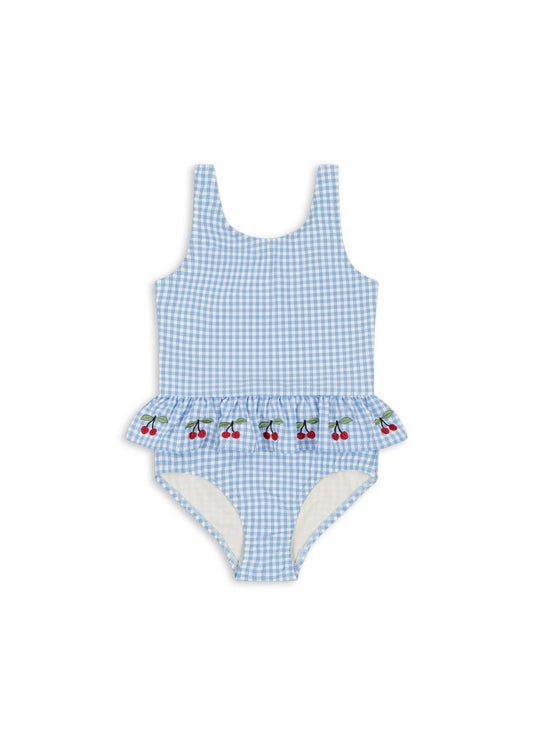 Soline Swimsuit - Provence/White Swan