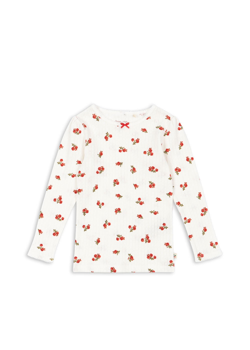 Minnie Rose Red Pointelle Set