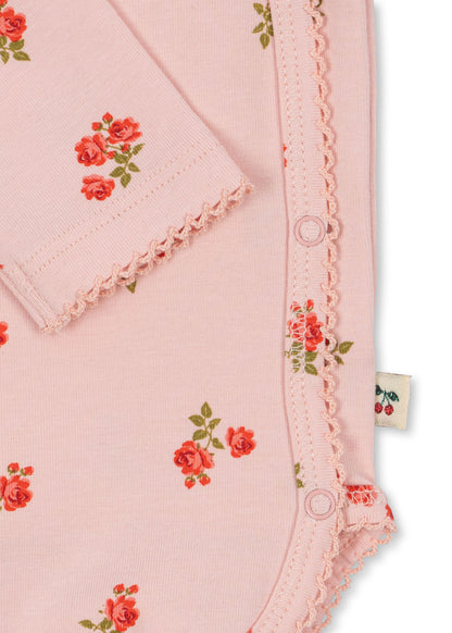 LS Newborn Onesie and Pants Set - Rosa Pink