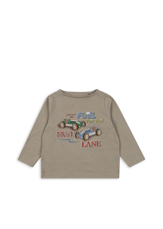 Drey Long Sleeve Tee - Laurel Oak