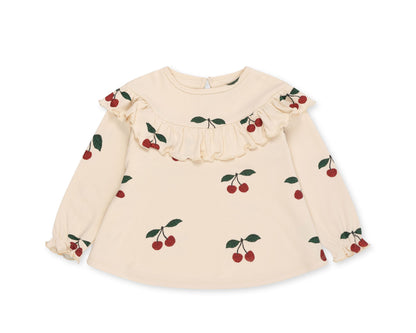 Malli Glitter Blouse and Pants Set - Ma Grande Cerise Glitter Mellow