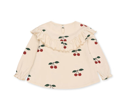 Malli Glitter Blouse and Pants Set - Ma Grande Cerise Glitter Mellow