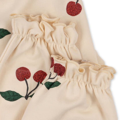 Malli Glitter Blouse and Pants Set - Ma Grande Cerise Glitter Mellow