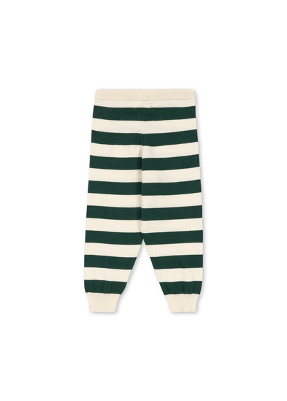 Manis Knit Pants - Pine Grove Stripe