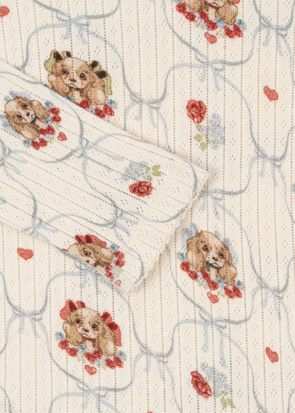 Minnie Puppy Pointelle Set