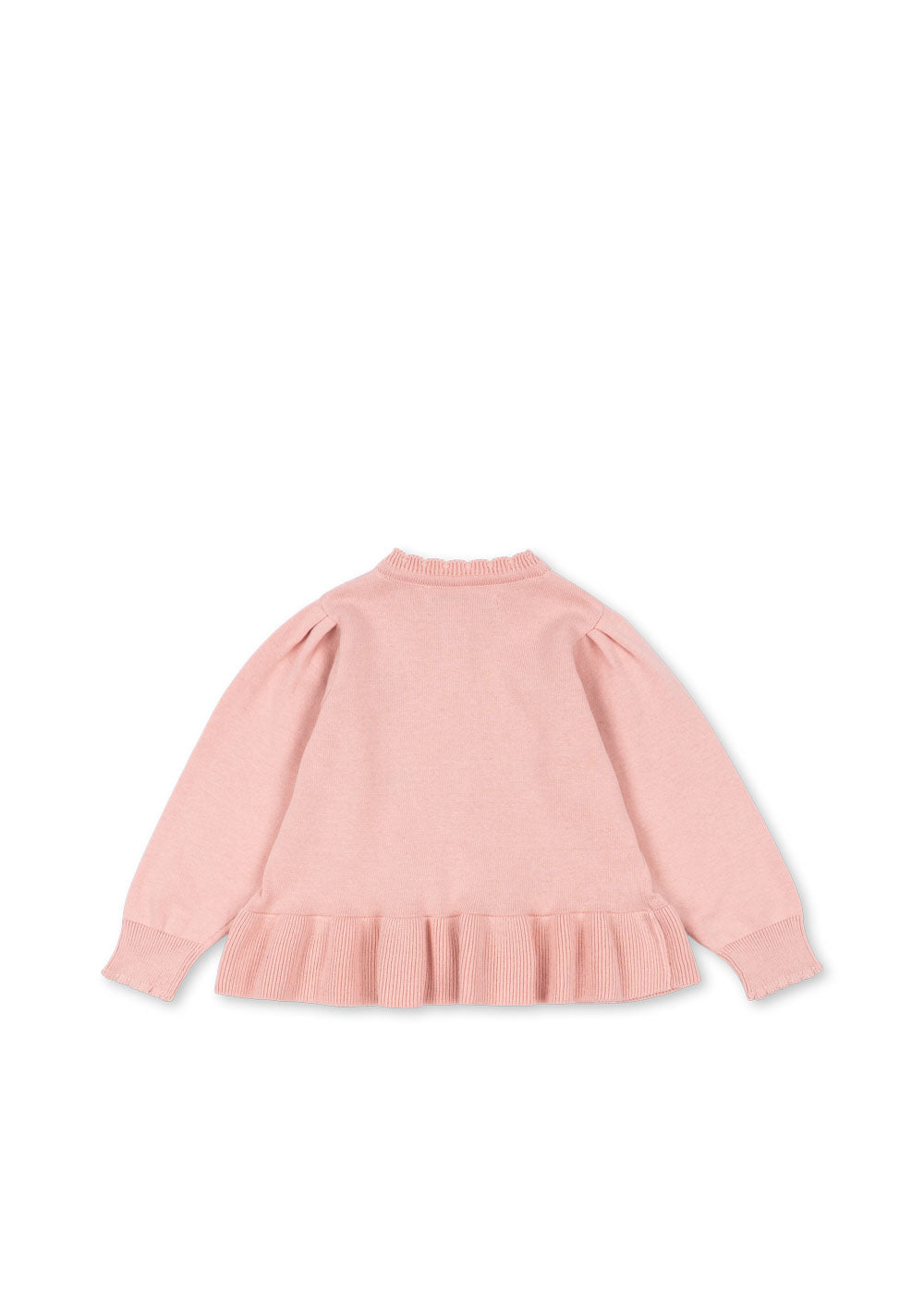 Soliel Heart Cardigan and Skirt Set - Silver Pink