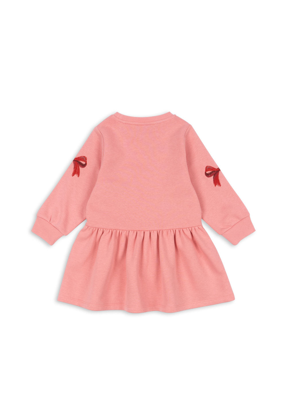 Lou Bow Sweater Dress - Strawberry Ice