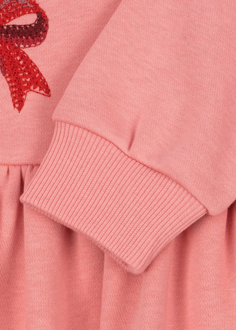 Lou Bow Sweater Dress - Strawberry Ice