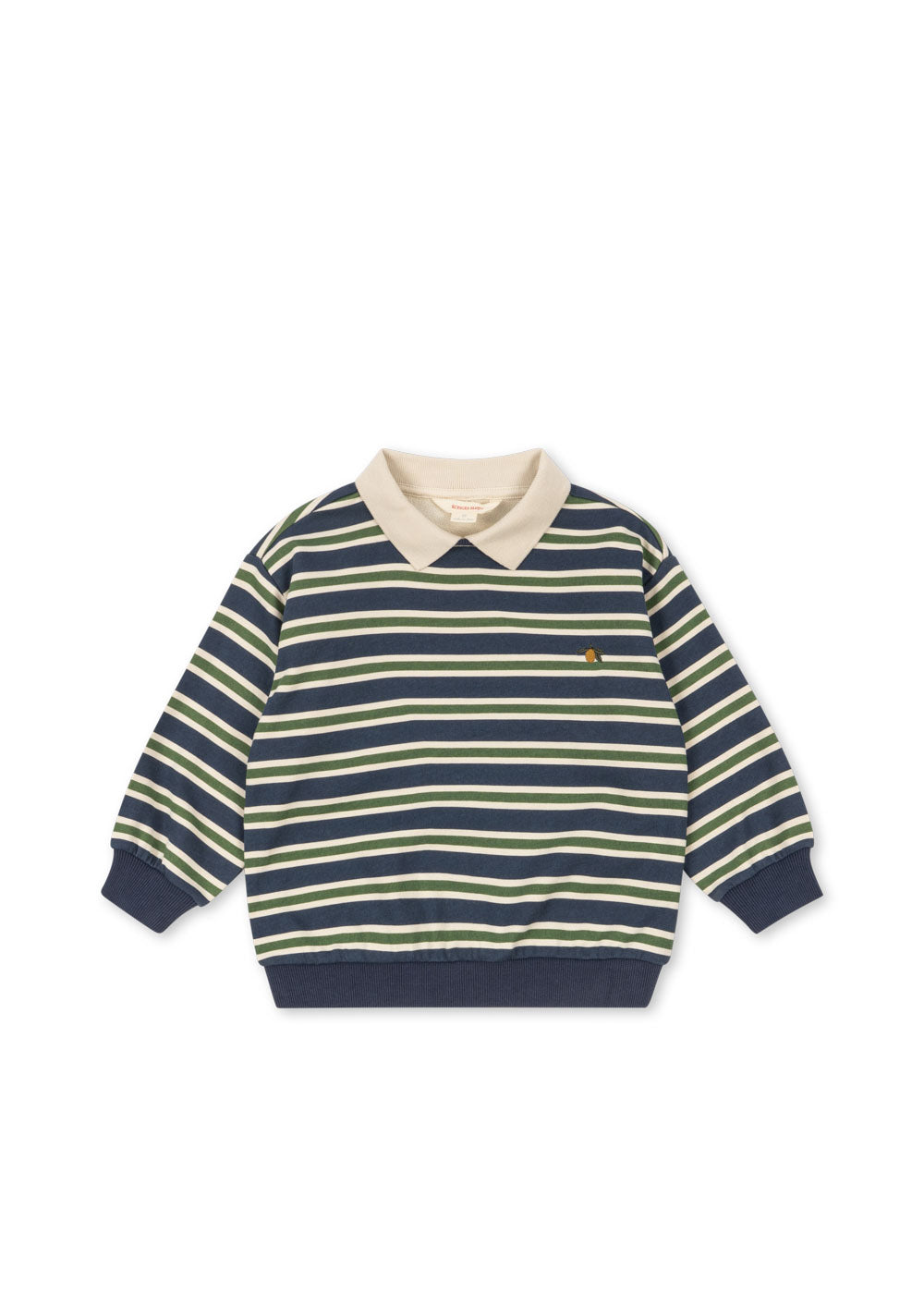 Sporty Long Sleeve Polo - Spellbound Stripe
