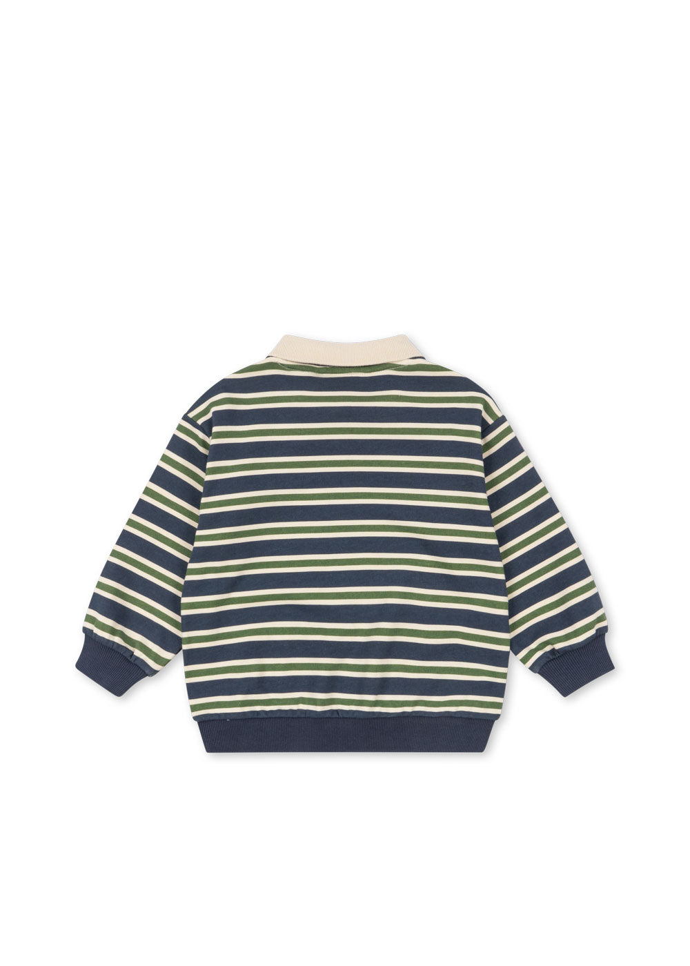 Sporty Long Sleeve Polo - Spellbound Stripe