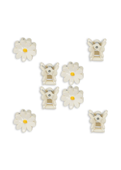 8 Pack Daisy Mini Hair Claw Clip