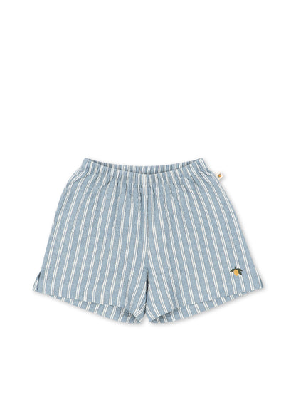 Elliot Shorts Set - Trio Bleu Stripe