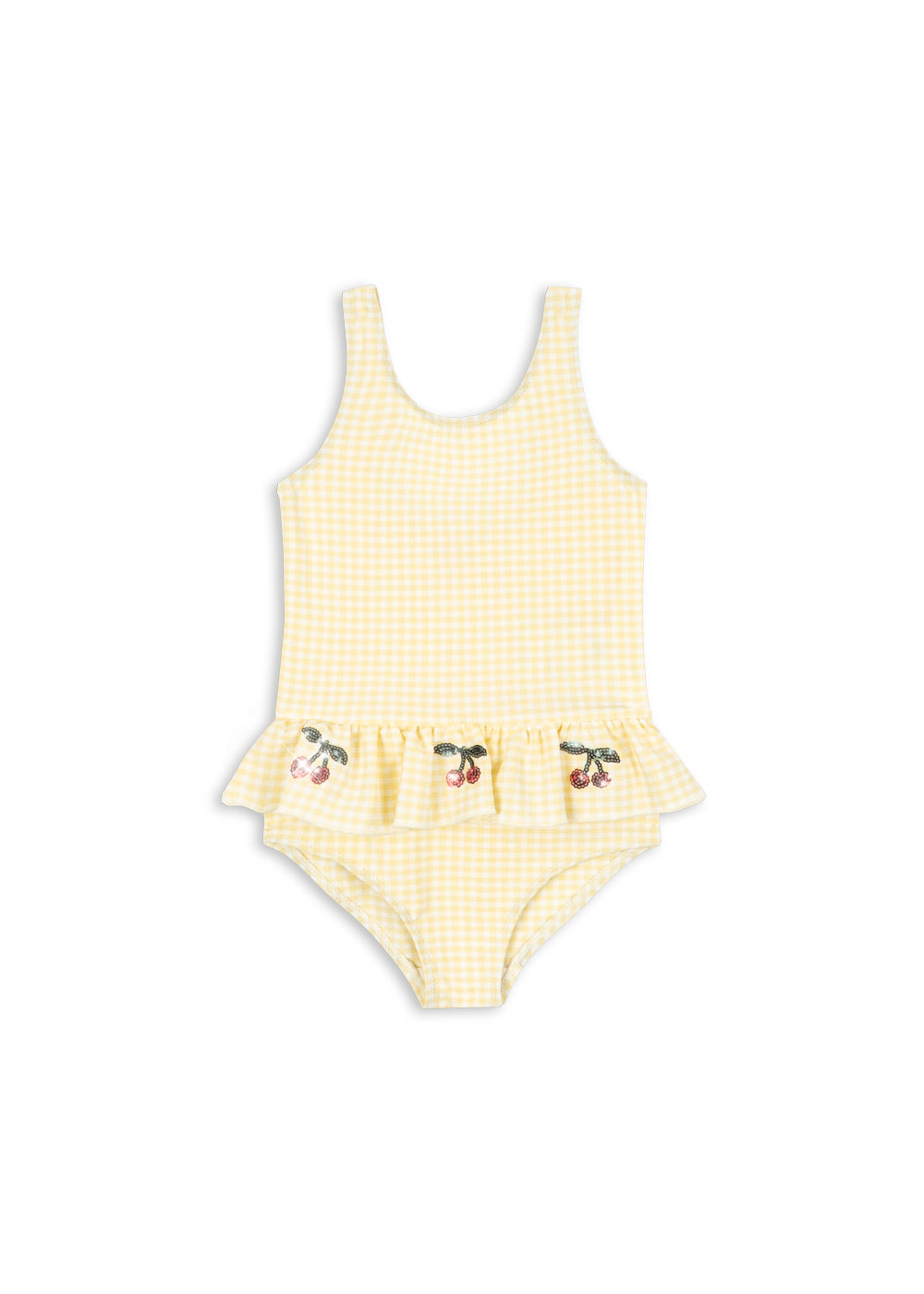 Etta Swimsuit - Banana Almond Check